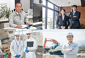 ”製造業””商社・卸売業” ”建設・不動産業”に強い